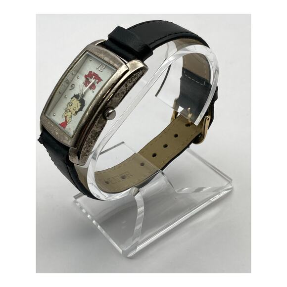 Betty Boop Women's Watch 28mm - Leather Adjustable Band - New Battery - Picture 5 of 8